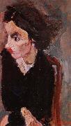 Chaim Soutine Profile of a Woman oil painting reproduction